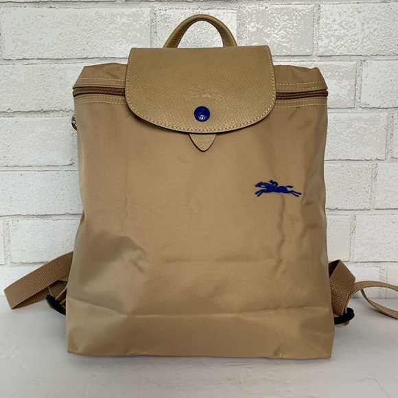 Longchamp Le Pliage Club Nylon Backpack Beige NWT Longchamp Le Pliage Club Nylon Backpack Beige NWT